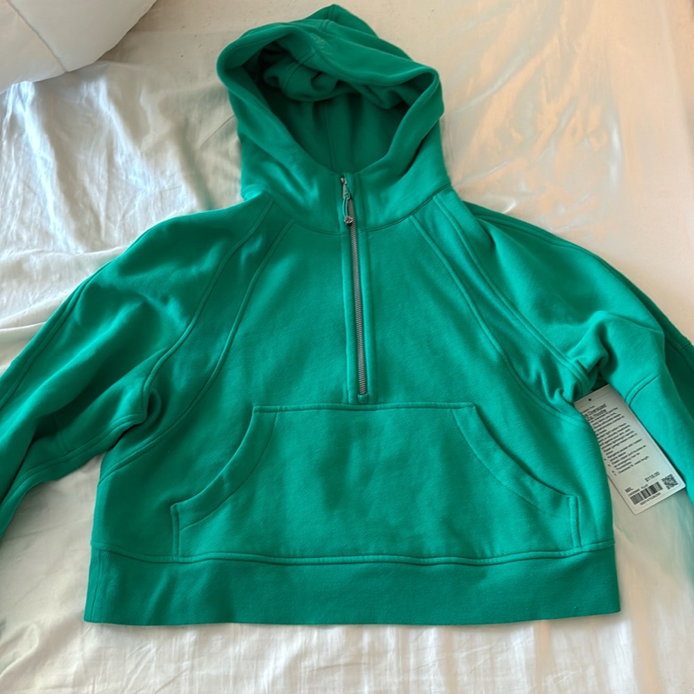 scuba oversized half zip